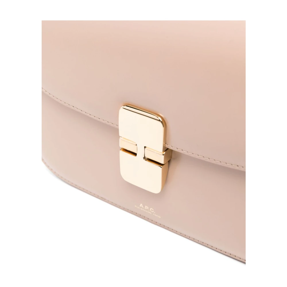 A.p.c. Kleine Grace Schoudertas Pink Dames
