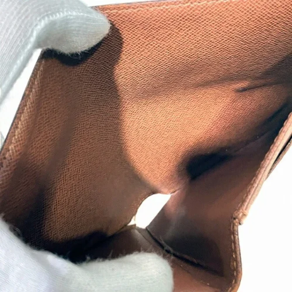 Louis Vuitton Vintage Pre-owned Canvas wallets Brown Dames