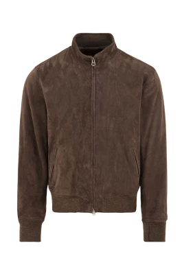 Stewart Stretch Suede Jacket