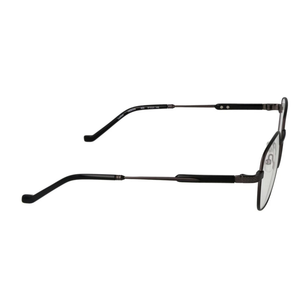 Hackett Gunmetal Square Blue-Filter Optische Frames Gray Heren