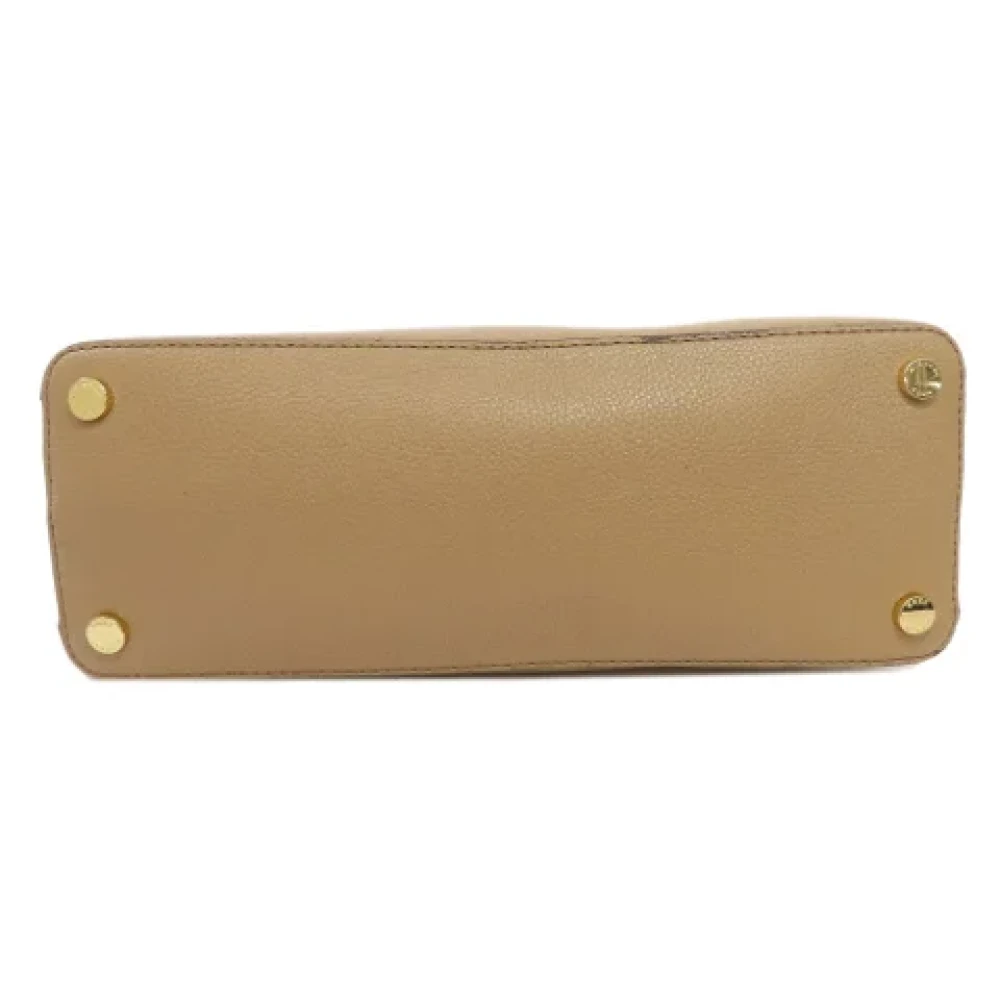 Michael Kors Pre-owned Leather handbags Beige Dames