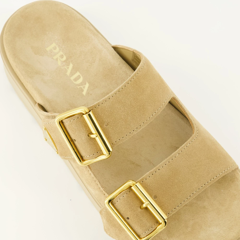 Prada Platform Mules