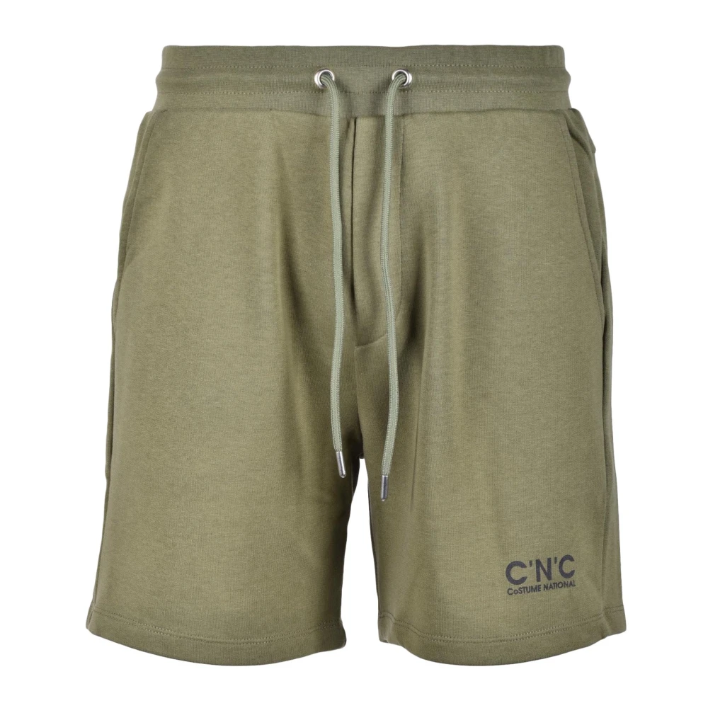 Costume National Katoenen Casual Broek Green Heren