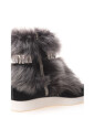 sneaker-en-neoprene-noir-fourrure-cristal
