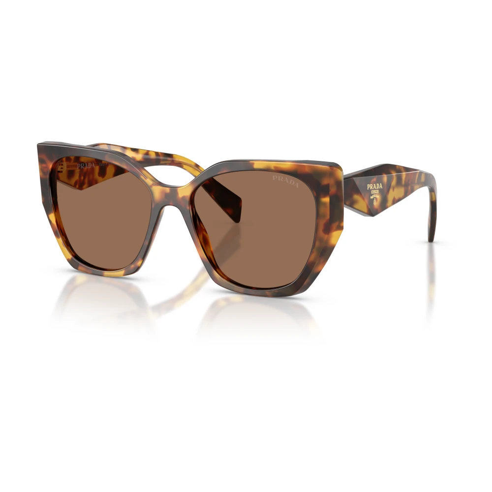 Prada Women's Brown Sunglasses, One Size, Pillow Sunglasses