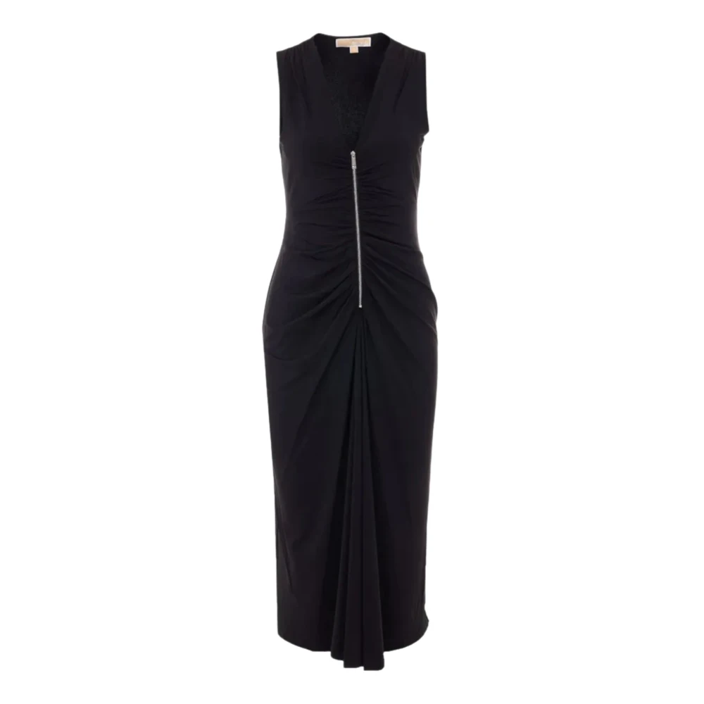 Michael Kors Women's Black Midi Dress
