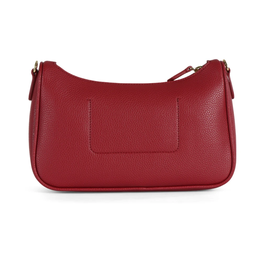 Emporio Armani Gestructureerde Schoudertas met Logoprint Red Dames