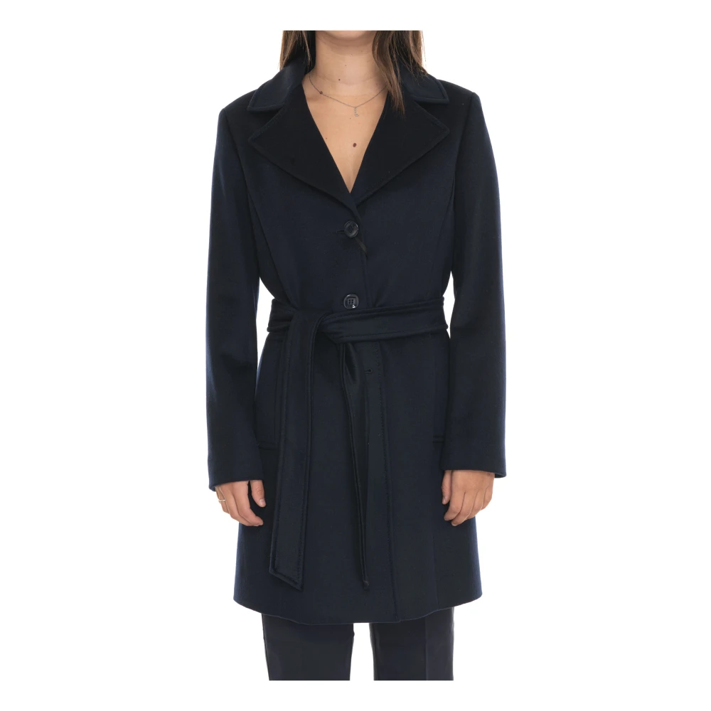 Pennyblack Wollen jas met 3 knopen Blue Dames