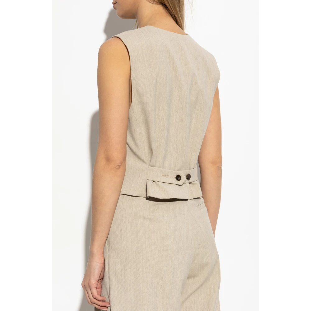 By Malene Birger Vest Occa By Herenne Birger Beige Dames