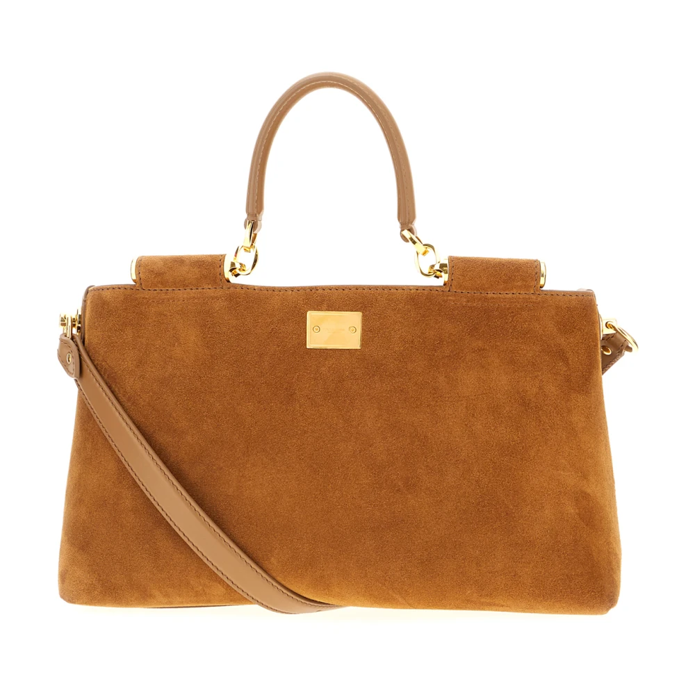 Dolce & Gabbana Donna Marrone Borse, Taglia Unica, New,