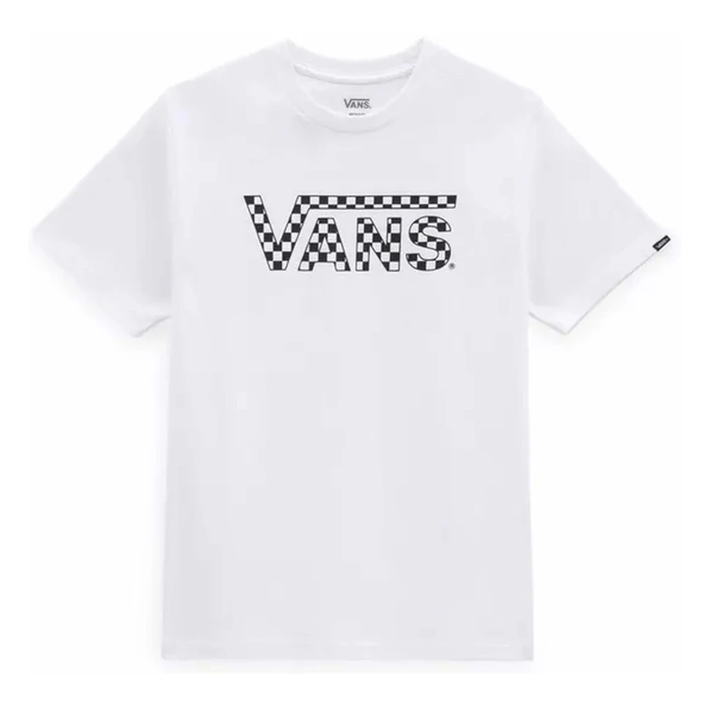 Vans Geruite T-shirt voor Kinderen White Heren