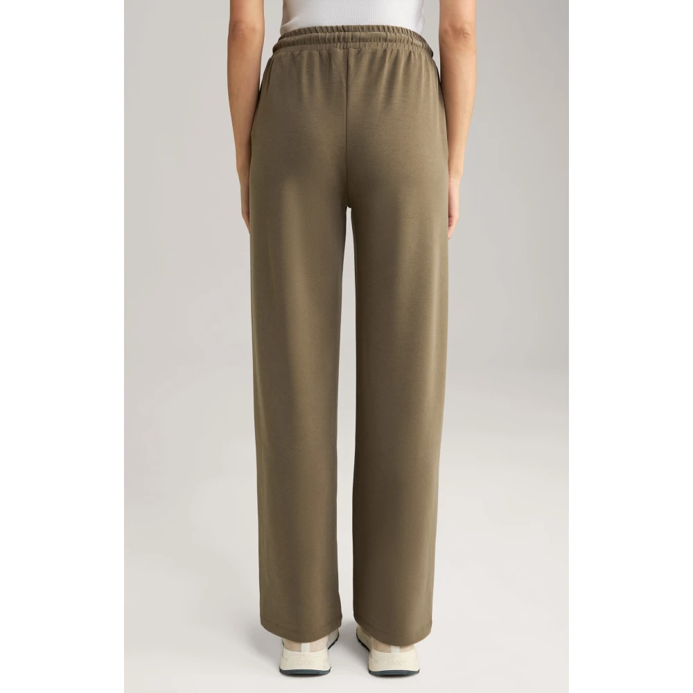 Joop! Sportieve Stijl Olijfgroene Leggings met Trekkoord Taille Green Dames
