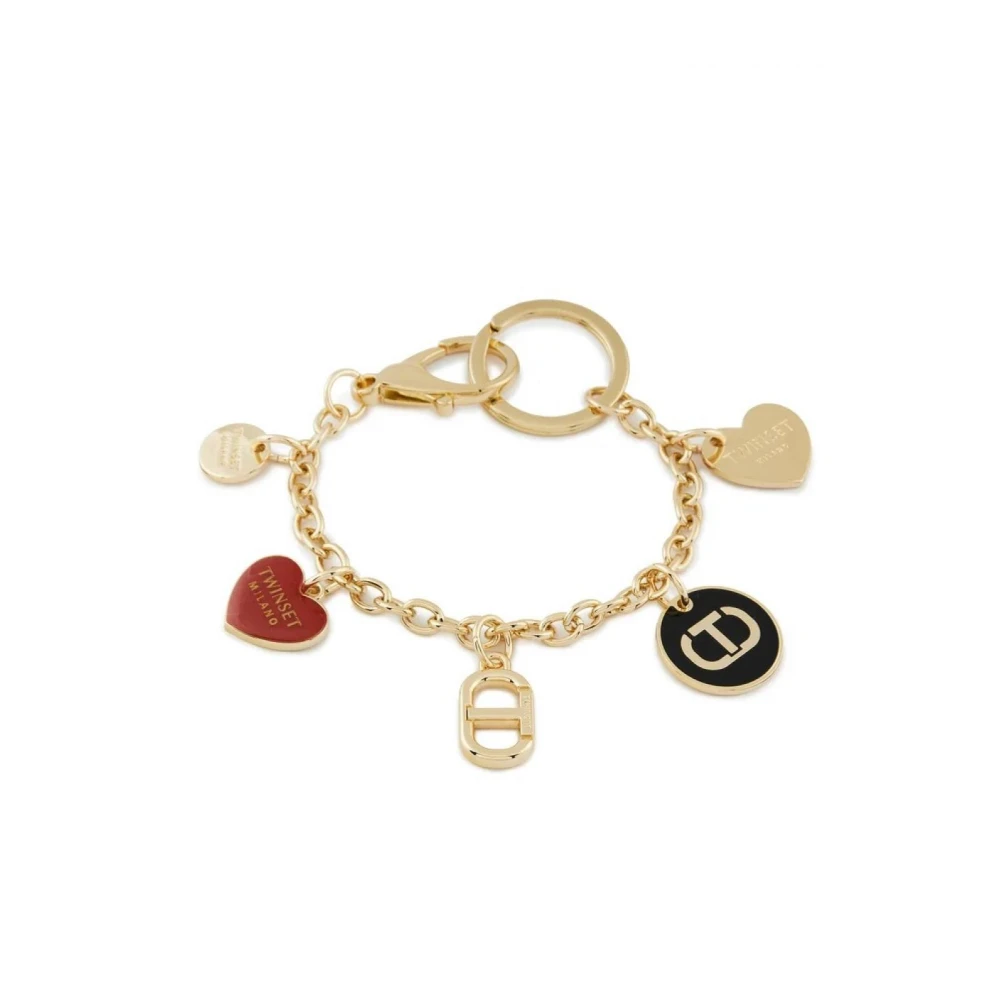 Twinset Metalen Mode Oorbellen Yellow Dames
