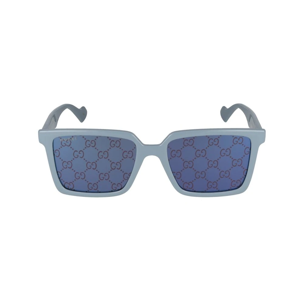 Gucci Men's Blue Sunglasses, 55 Mm, Stylish Light Sunglasses