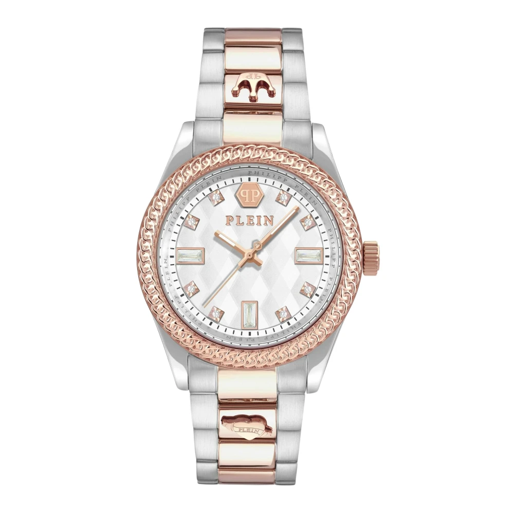 Philipp Plein PWCDA0724 Damen Armbanduhr Quarz 38 mm Edelstahl Silber - Bild 7