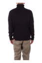 pull-noir-a-col-roule