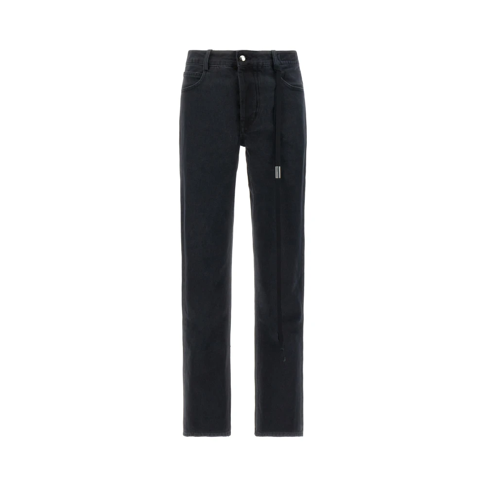 Ann Demeulemeester Klassieke Denim Jeans voor Dagelijks Gebruik Black Heren