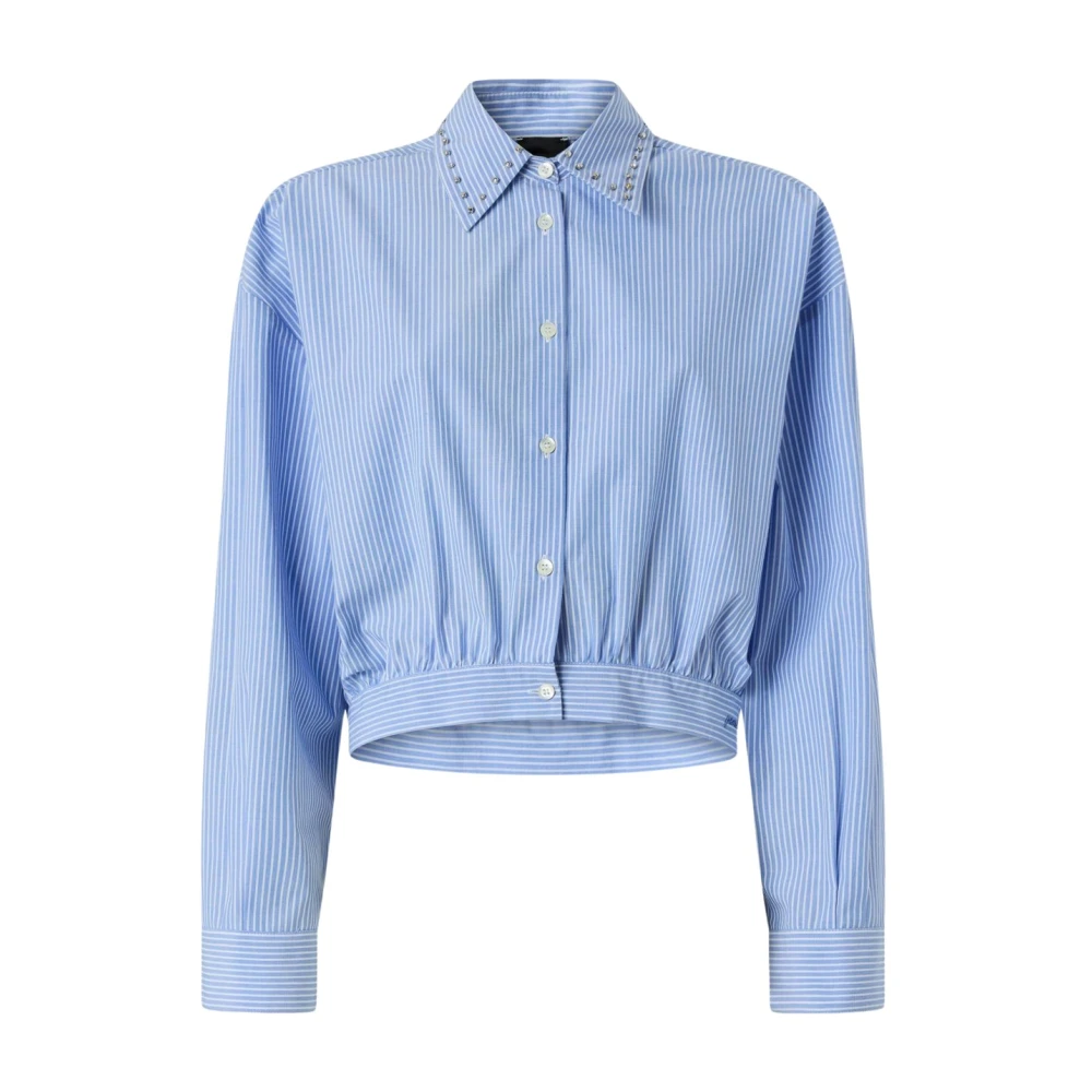 Pinko Donna Multicolor Camicia A Righe Corta