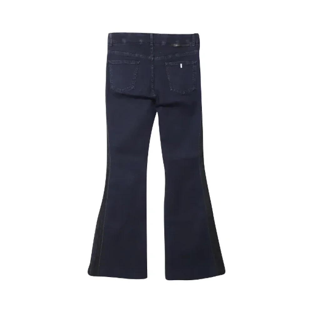 Stella McCartney Pre-owned Cotton jeans Black Dames