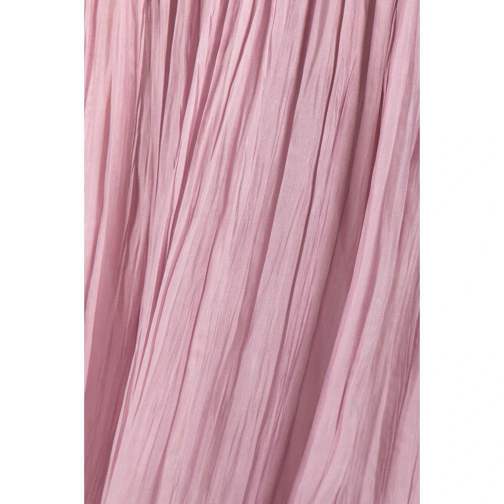 Roberto Collina Omkeerbare Geplooide Rok Lila Purple Dames
