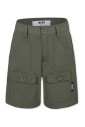 short-vert-decontracte-en-melange-de-coton