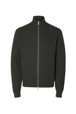 Ls Knit Structure Full Zip