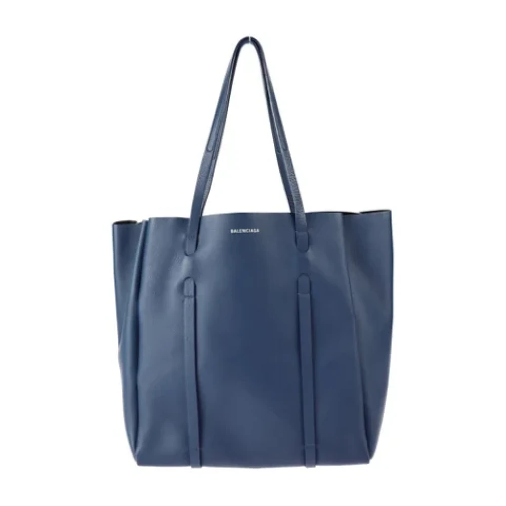 Balenciaga Vintage Pre-owned Fabric balenciaga-bags Blue Dames