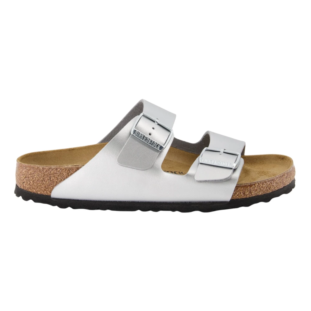 Birkenstock Women's Gray Sliders, 3 Uk, Arizona