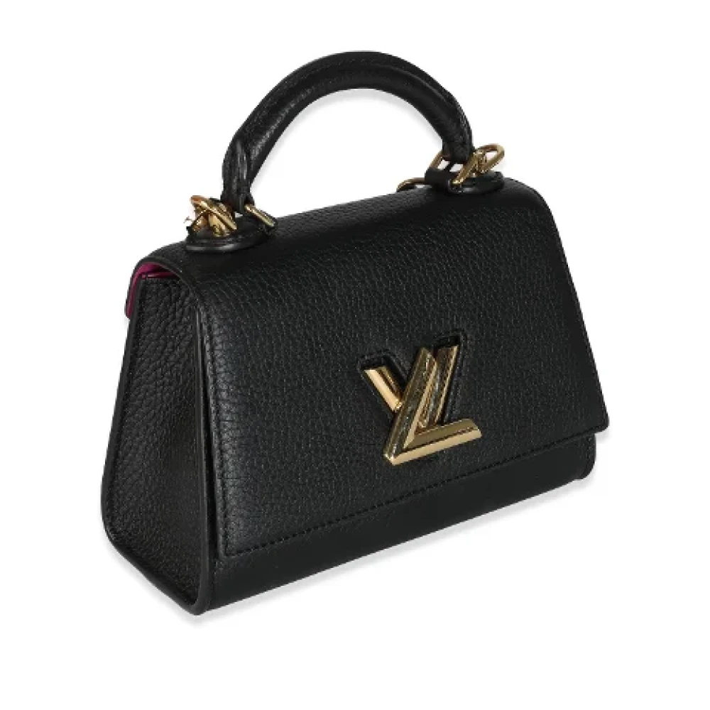 Louis Vuitton Vintage Pre-owned Leather louis-vuitton-bags Black Dames