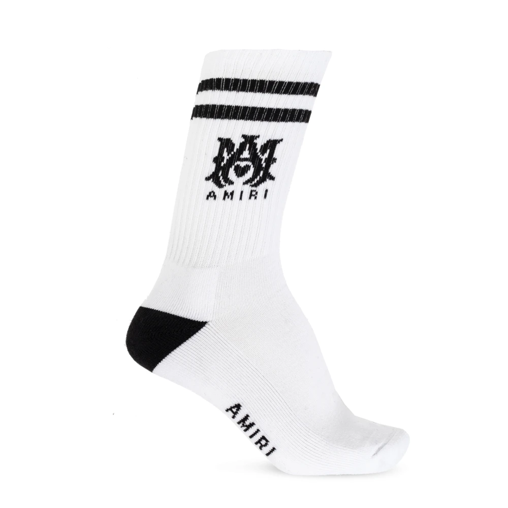 Amiri - Underwear > Socks - White - Amiri - Modalova