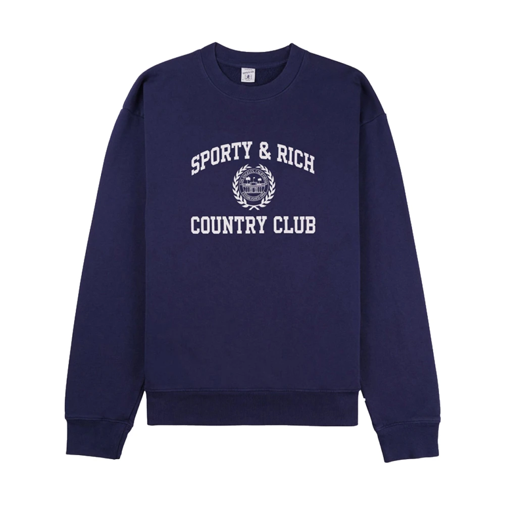 Sporty & Rich Sweatshirts Blue Dames