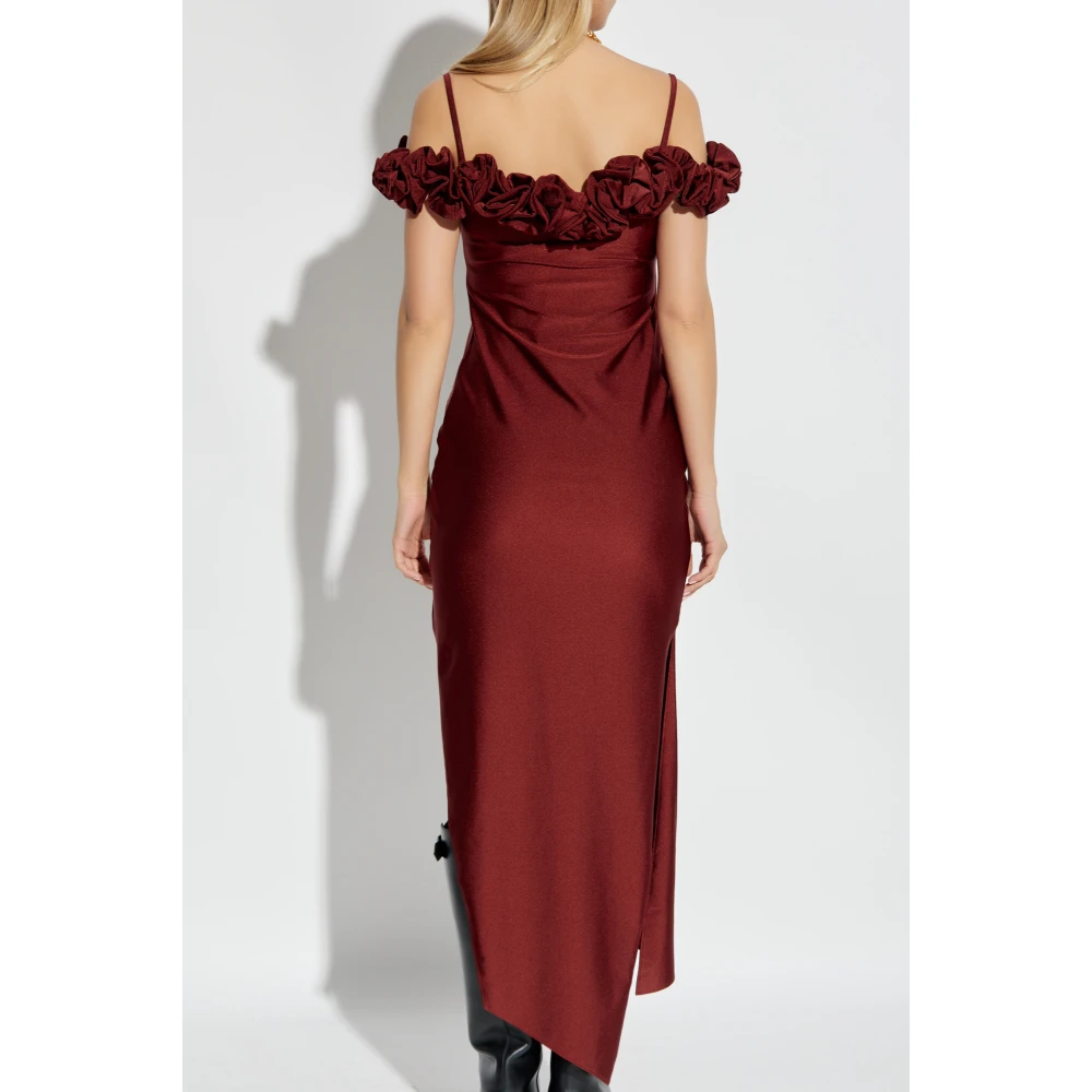 Coperni Jurk met bandjes Red Dames
