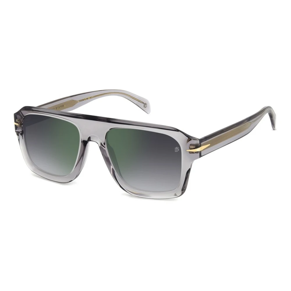 Eyewear By David Beckham Unisex Grigio Autentici Occhiali Da Sole Eleganti Di Alta Qualità
