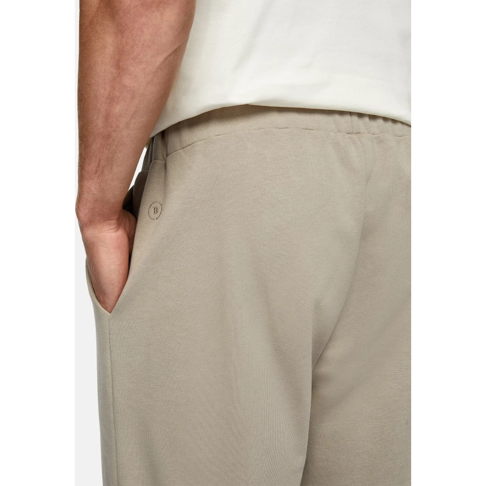 Boggi Milano Fleecebroek Beige Heren