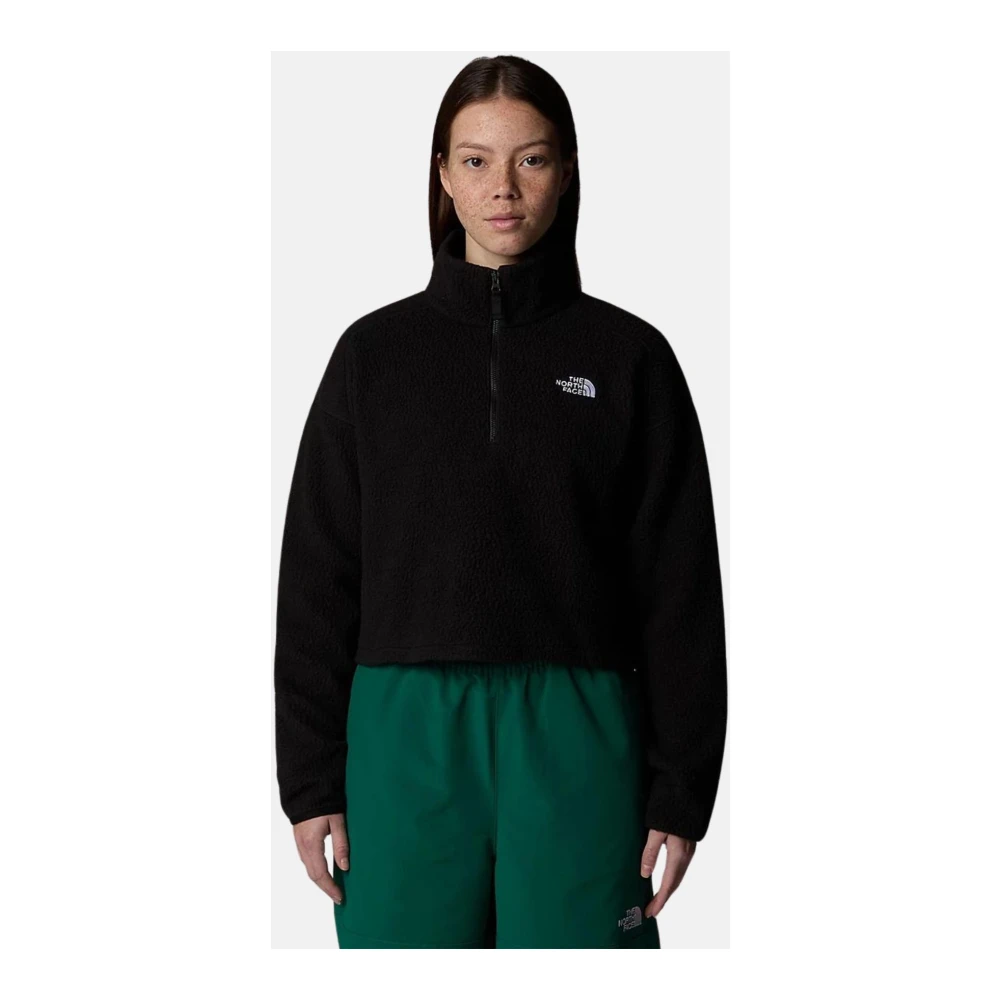 The North Face Stijlvolle hoodie voor buitenavonturen Black Dames