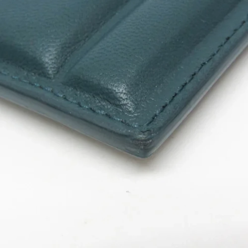 Bottega Veneta Vintage Pre-owned Leather clutches Green Dames