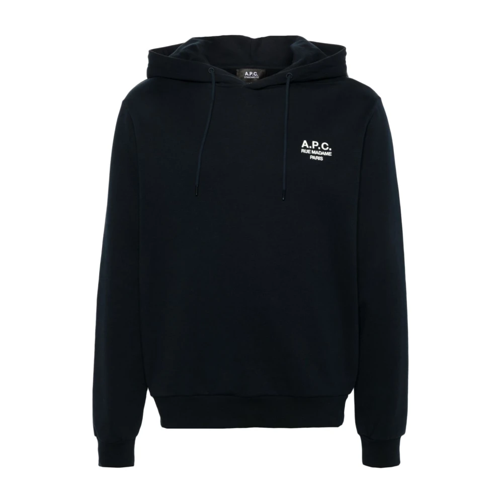 A.p.c. Men's Blue Jumper - Hoodies - S - Sweatshirts & Hoodies