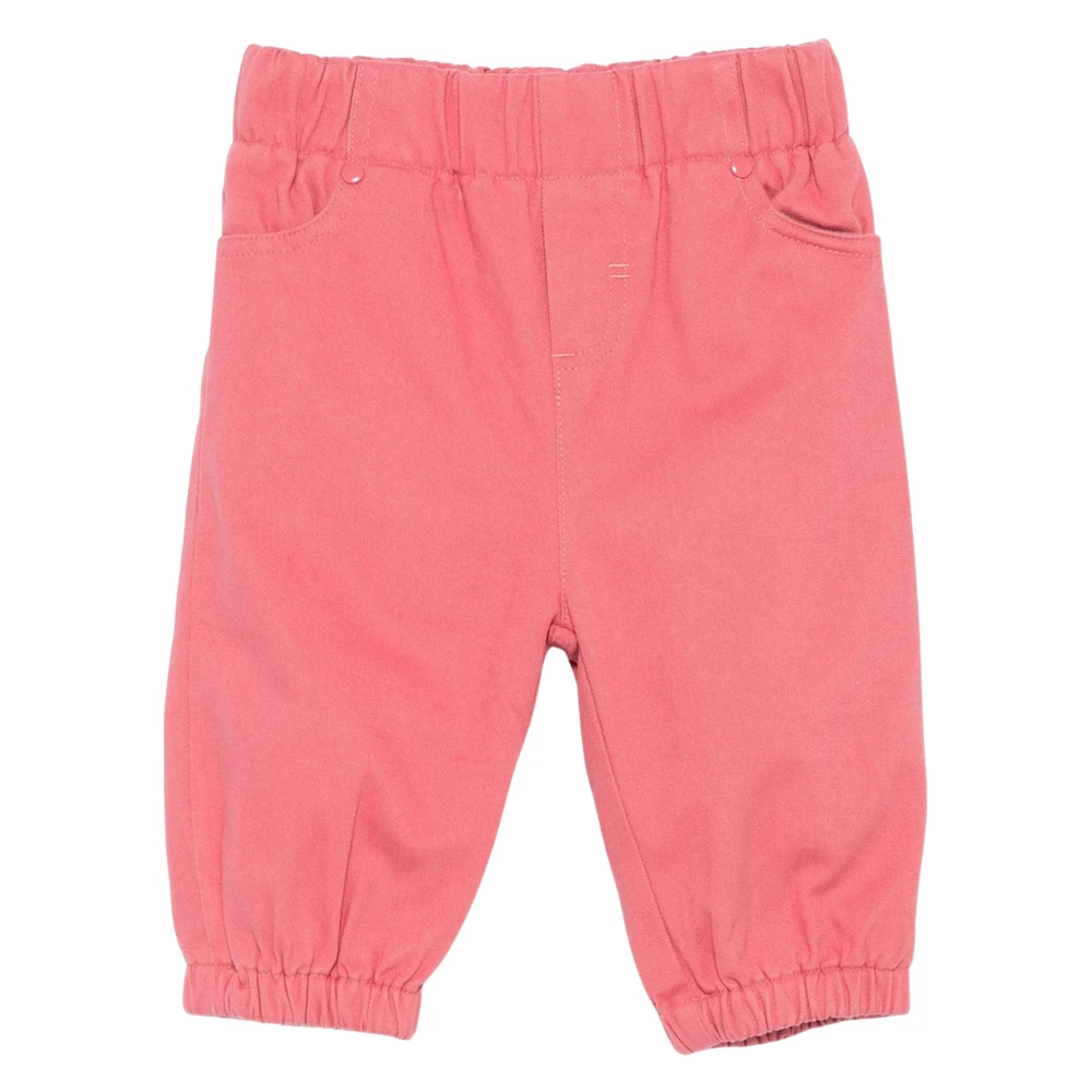 Stella Mccartney Men's Red Cotton Twill Trousers