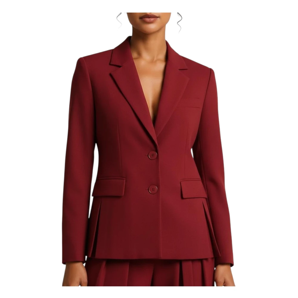 Imperial Donna Rosso - Blazer Monopetto - Jackets - 2XS