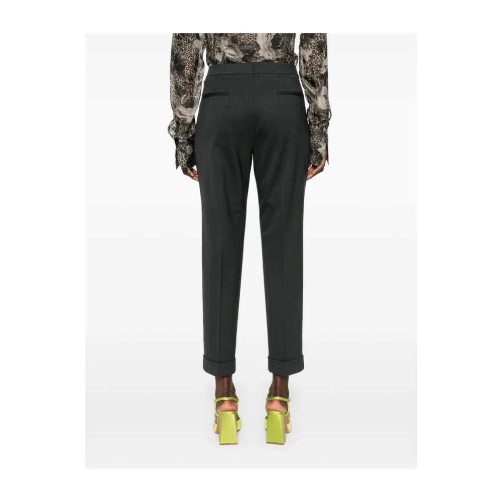 ETRO Grijze Wollen Broek Gray Dames