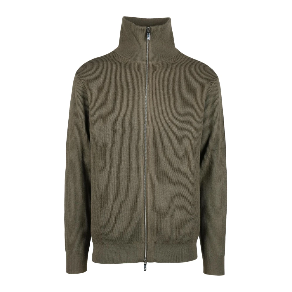 Armani Exchange Stijlvolle Wollen Blend Vest Green Heren