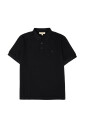 polo-en-coton-noir-avec-logo