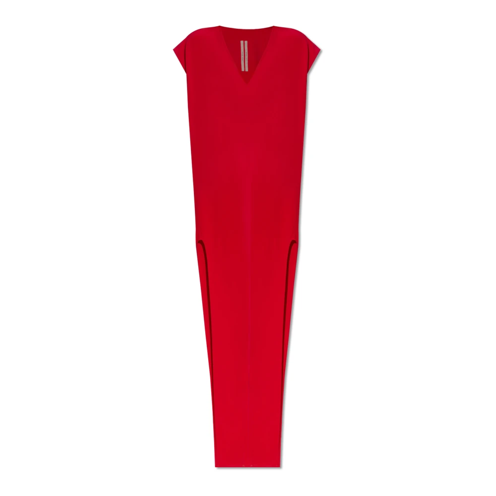 Rick Owens Pijlpunt jurk Red Dames