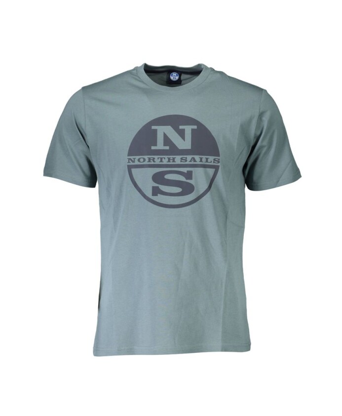 t-shirt-homme-en-coton-vert