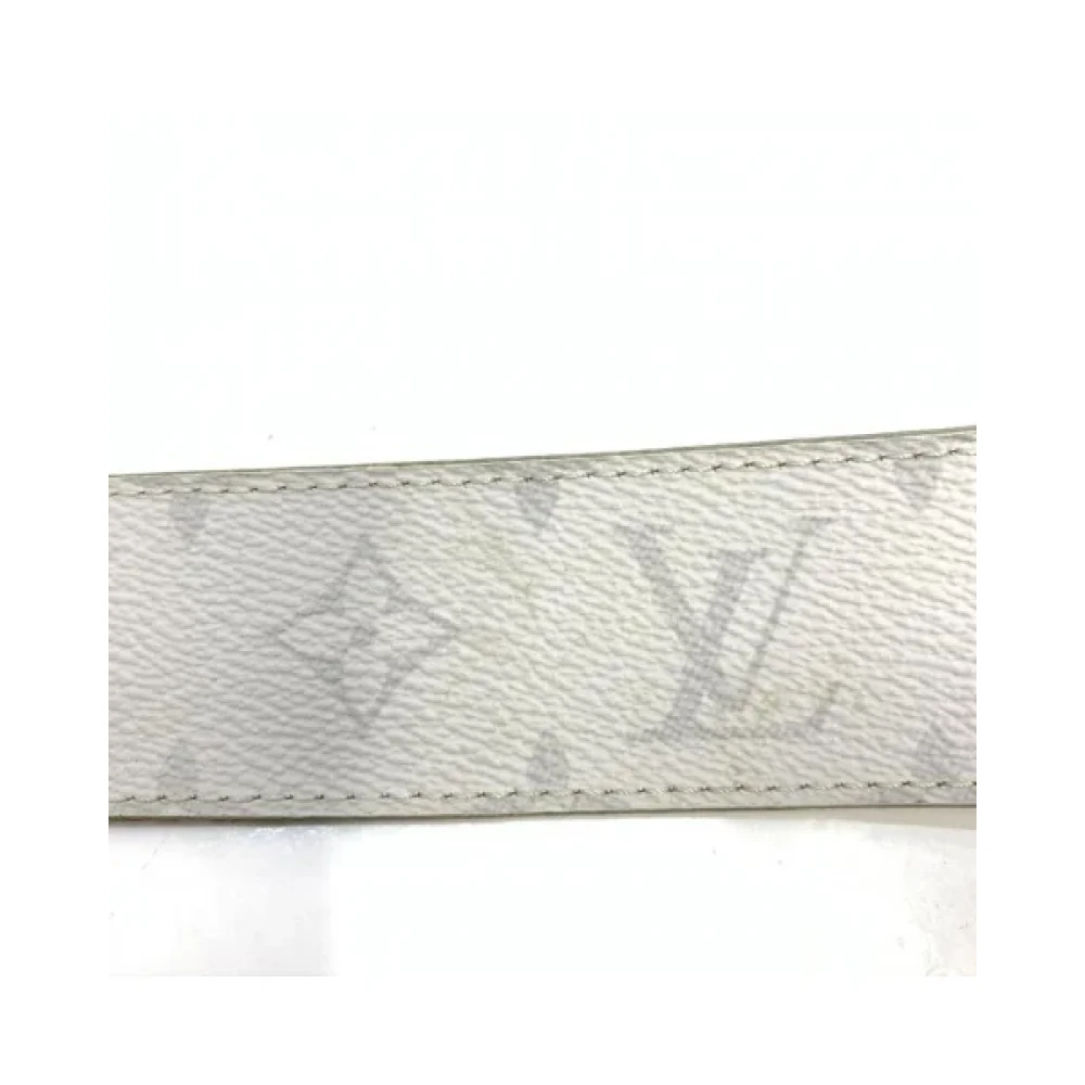 Louis Vuitton Vintage Pre-owned Cotton belts White Dames