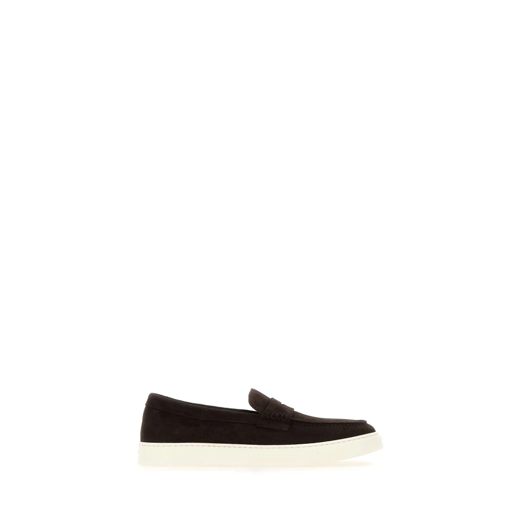 Doucal's Men's Brown Penny Loafer - Loafers - 11 Uk - Shoes