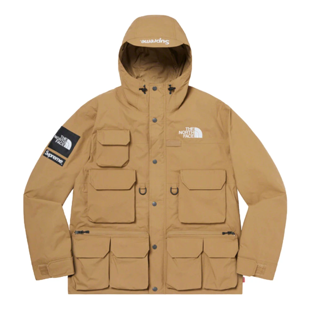 Supreme Beperkte Oplage Gouden Cargo Jas Yellow Heren