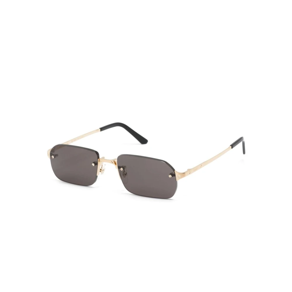 Cartier Men's Yellow Sunglasses, 56 Mm, Santos Sunglasses