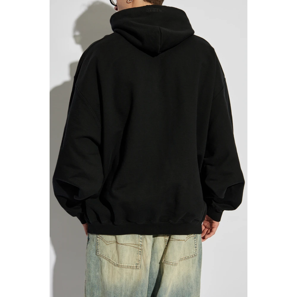 Vetements Hoodie Black Heren