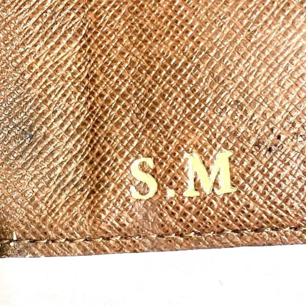 Louis Vuitton Vintage Pre-owned Canvas key-holders Brown Dames